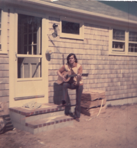 1970's / Dad and his guitar